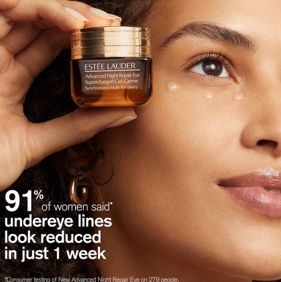 ESTEE LAUDER Advanced Night Repair Eye Supercharged Gel Cream .5 oz - Picture 3 of 9